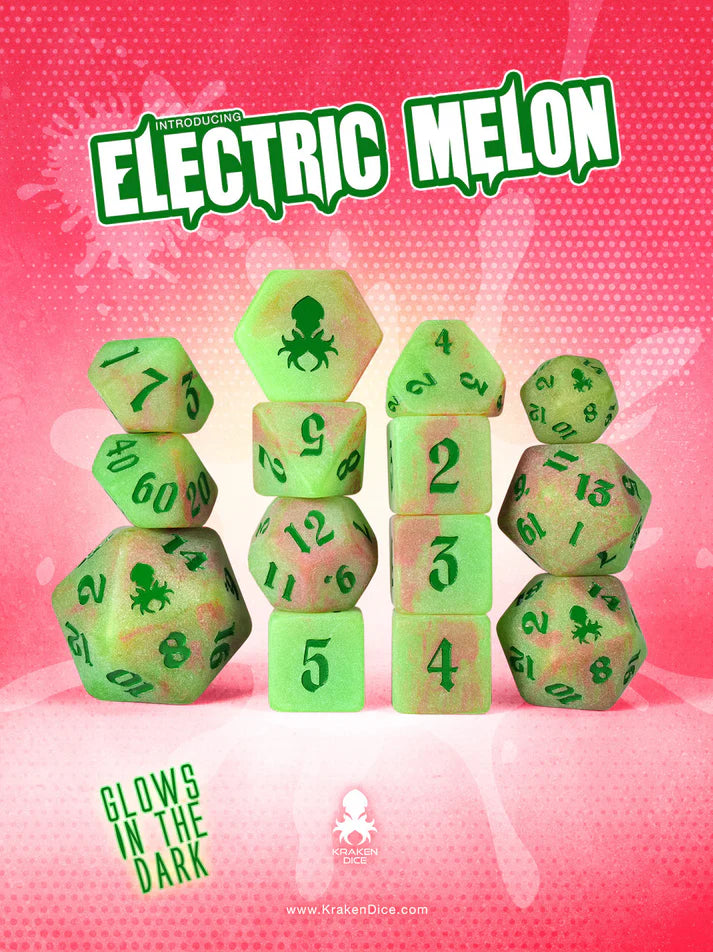 Kraken Dice - Glow In the Dark Sets | Odin's Place