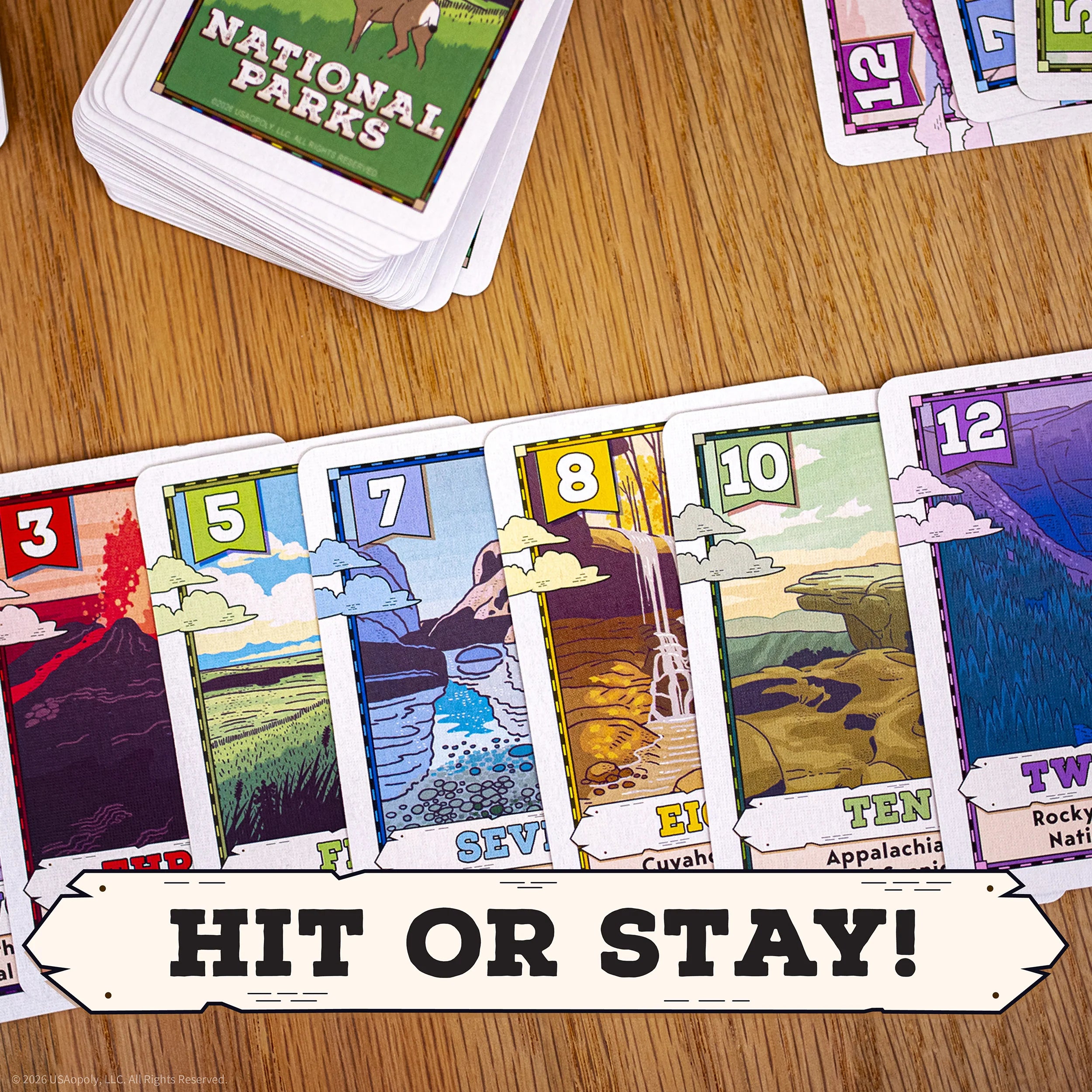 Flip 7: National Parks Card Game | Odin's Place