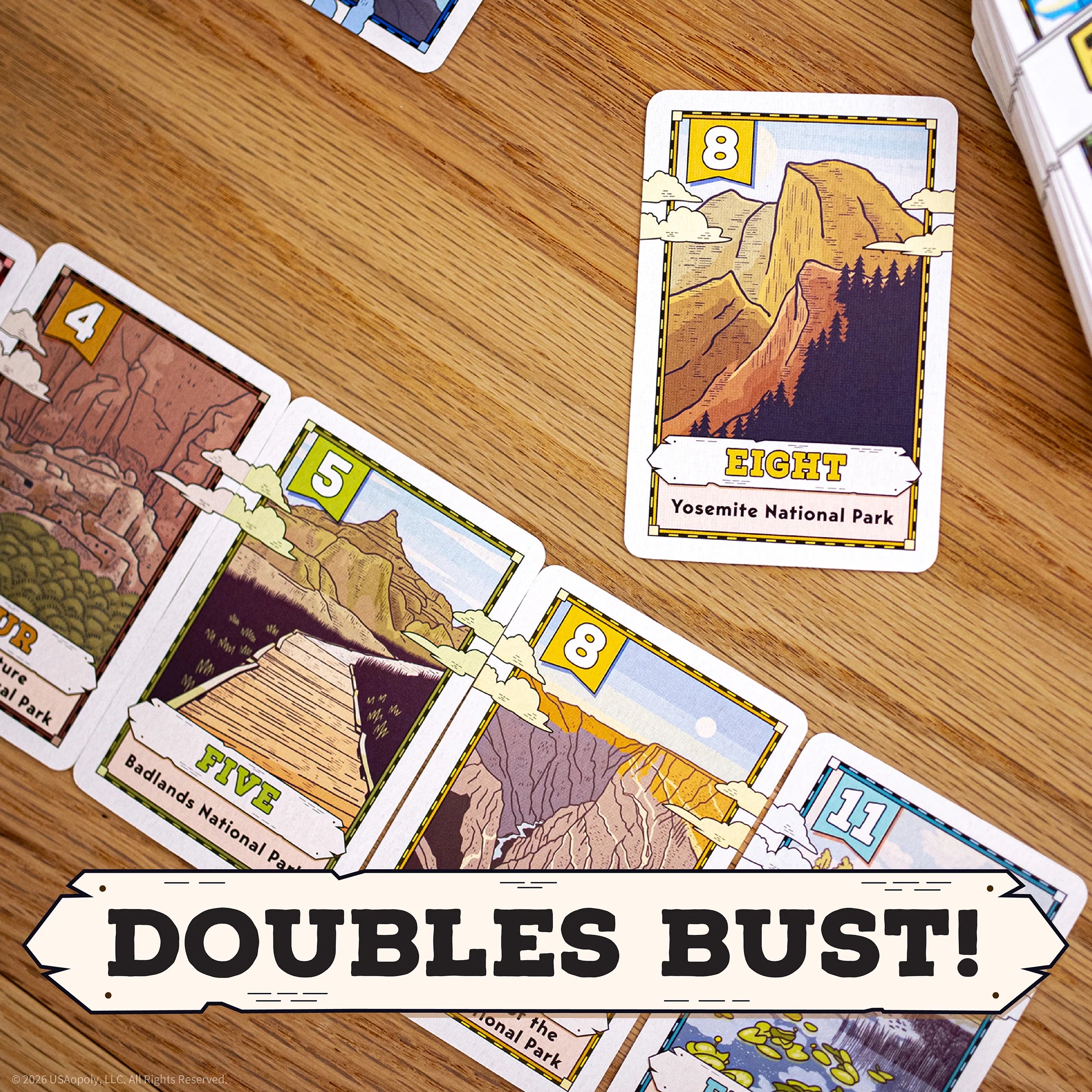 Flip 7: National Parks Card Game | Odin's Place
