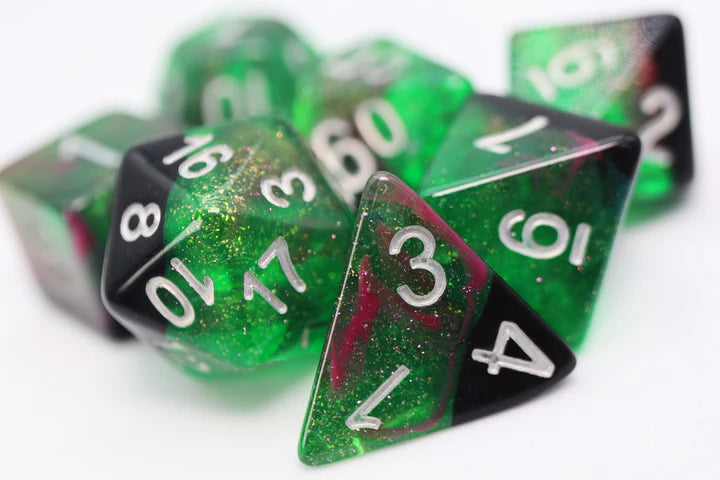 Foam Brain The Cursed Wood Poly 7 Dice Set | Odin's Place