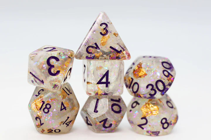 Foam Brain Frozen Treasure Poly 7 Dice Set | Odin's Place