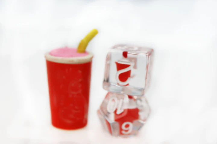 Foam Brain Poly 7 Dice Set Cola | Odin's Place