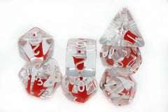 Foam Brain Poly 7 Dice Set Cola | Odin's Place