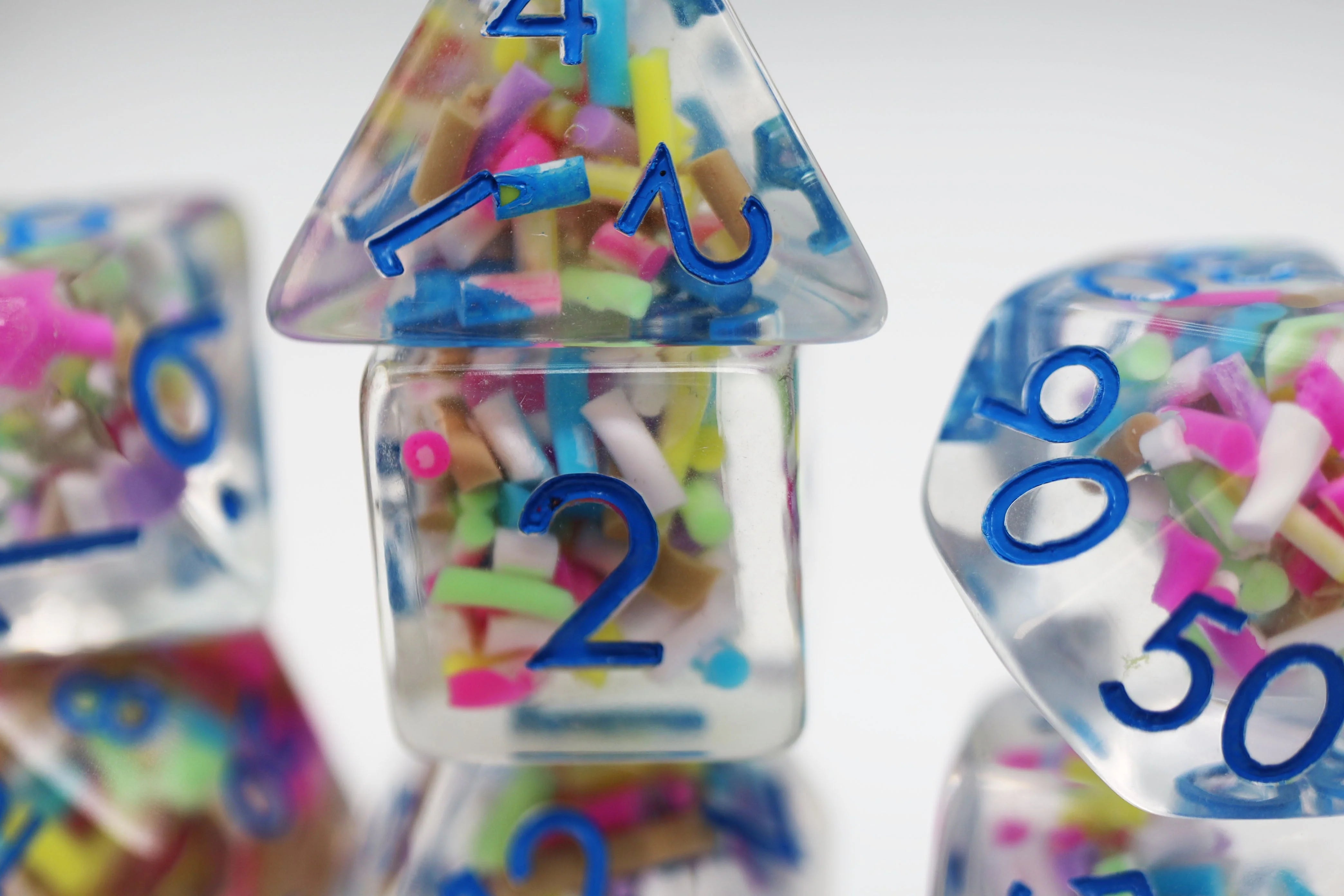 Ice Cream Sprinkles RPG Dice Set | Odin's Place