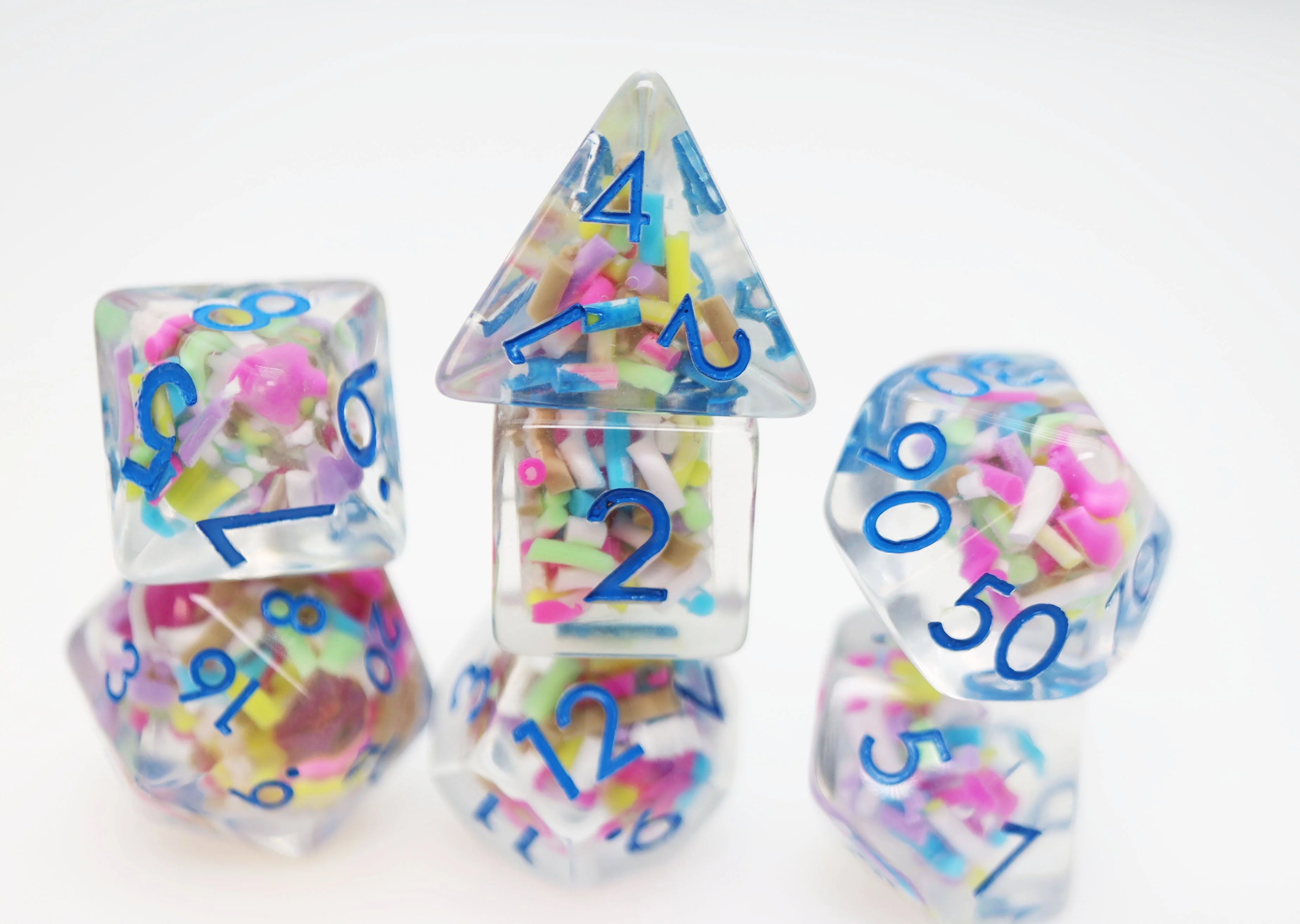 Ice Cream Sprinkles RPG Dice Set | Odin's Place