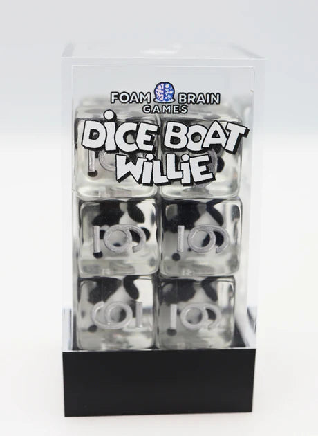 12 piece D6's - Dice Boat Willie Mickey | Odin's Place