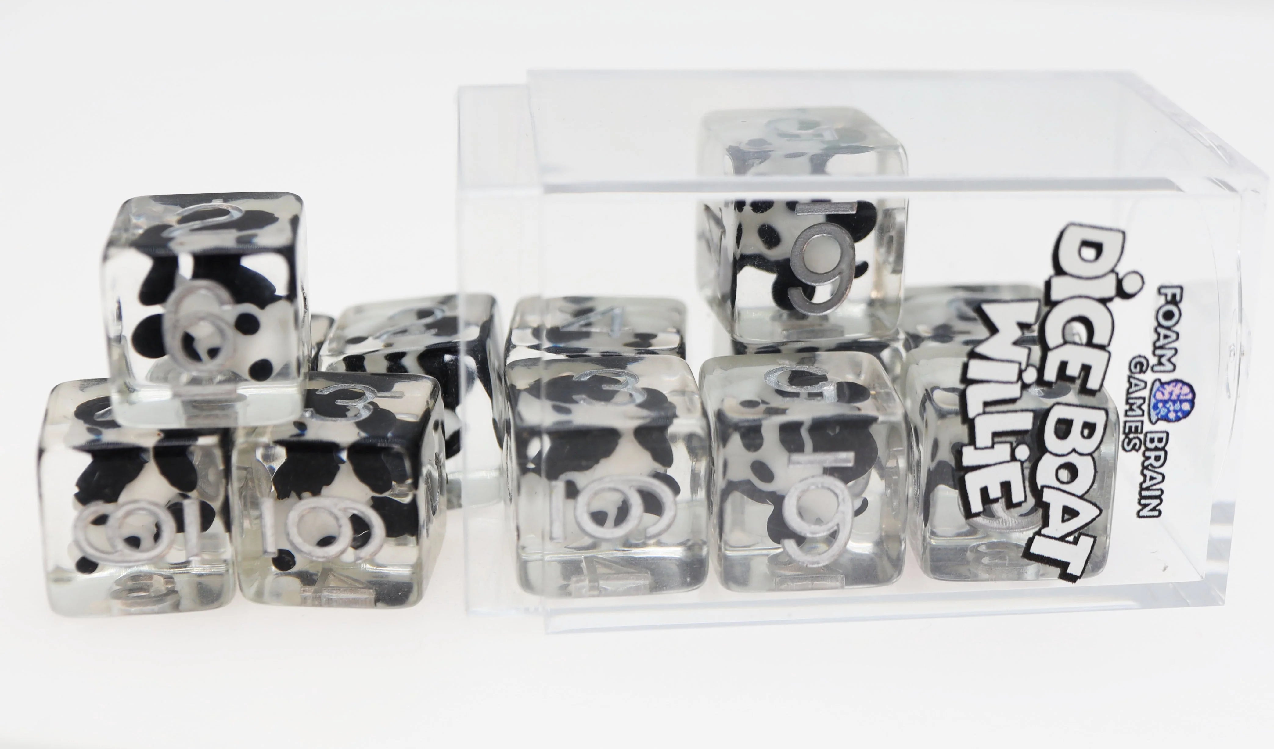 12 piece D6's - Dice Boat Willie Mickey | Odin's Place
