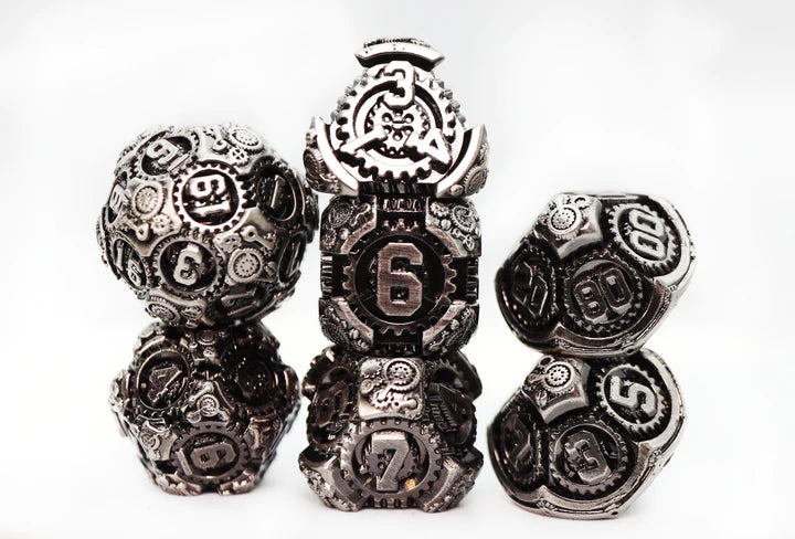 Foam Brain Airship Gears: Fierce Flotilla Dice Set | Odin's Place