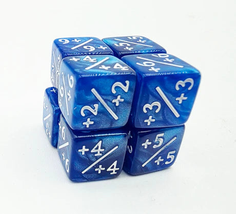 Foam Brain Magic The Gathering Counters +1/+1 Set of 8, Assorted Colors | Odin's Place