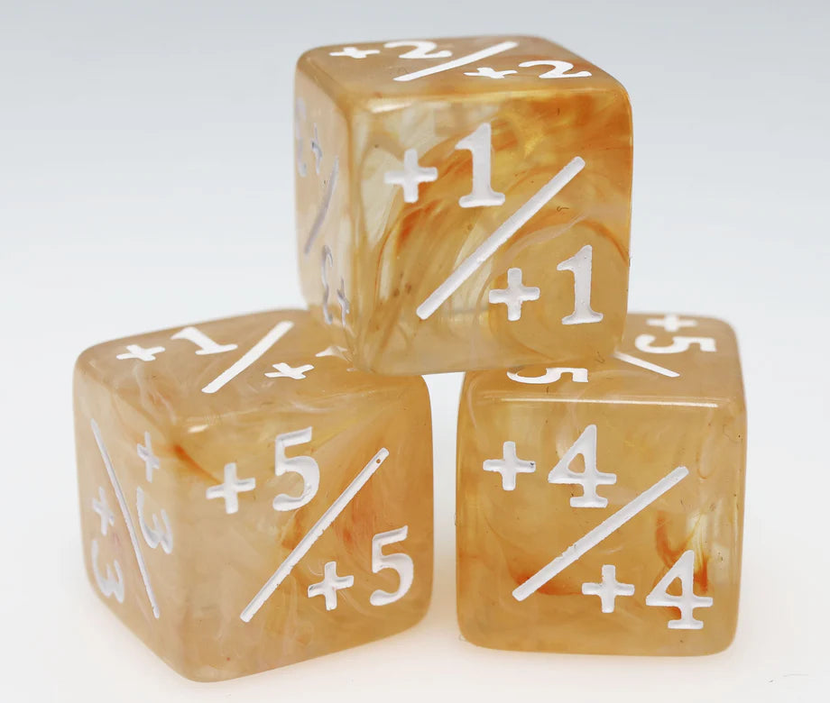 Foam Brain Magic The Gathering Counters +1/+1 Set of 8, Assorted Colors | Odin's Place
