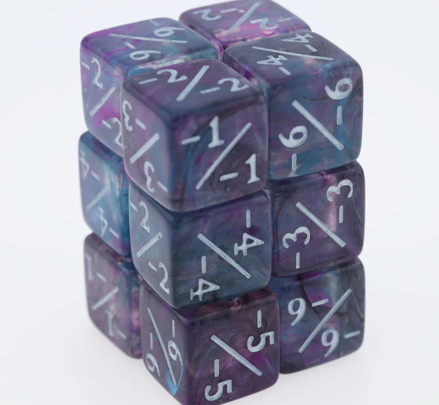 Foam Brain Magic The Gathering Counters +1/+1 Set of 8, Assorted Colors | Odin's Place