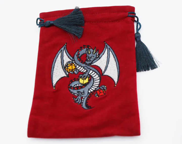 Foam Brain Dice Bag: Black Dragon | Odin's Place