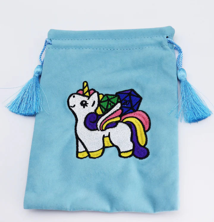 Foam Brain Dice Bag: Sparkles the Unicorn | Odin's Place