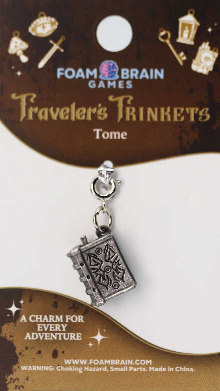 Foam Brain Traveler's Trinkets: Tome Charm | Odin's Place