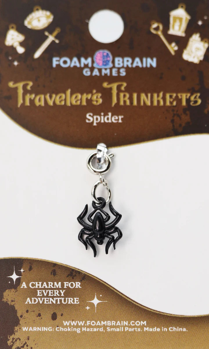 Foam Brain Traveler's Trinkets: Spider Charm | Odin's Place