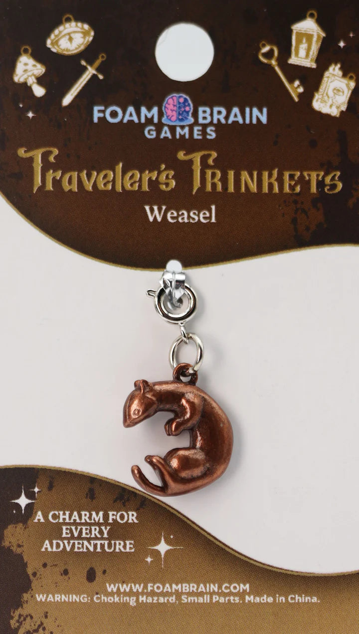 Foam Brain Traveler's Trinkets: Weasel Charm | Odin's Place