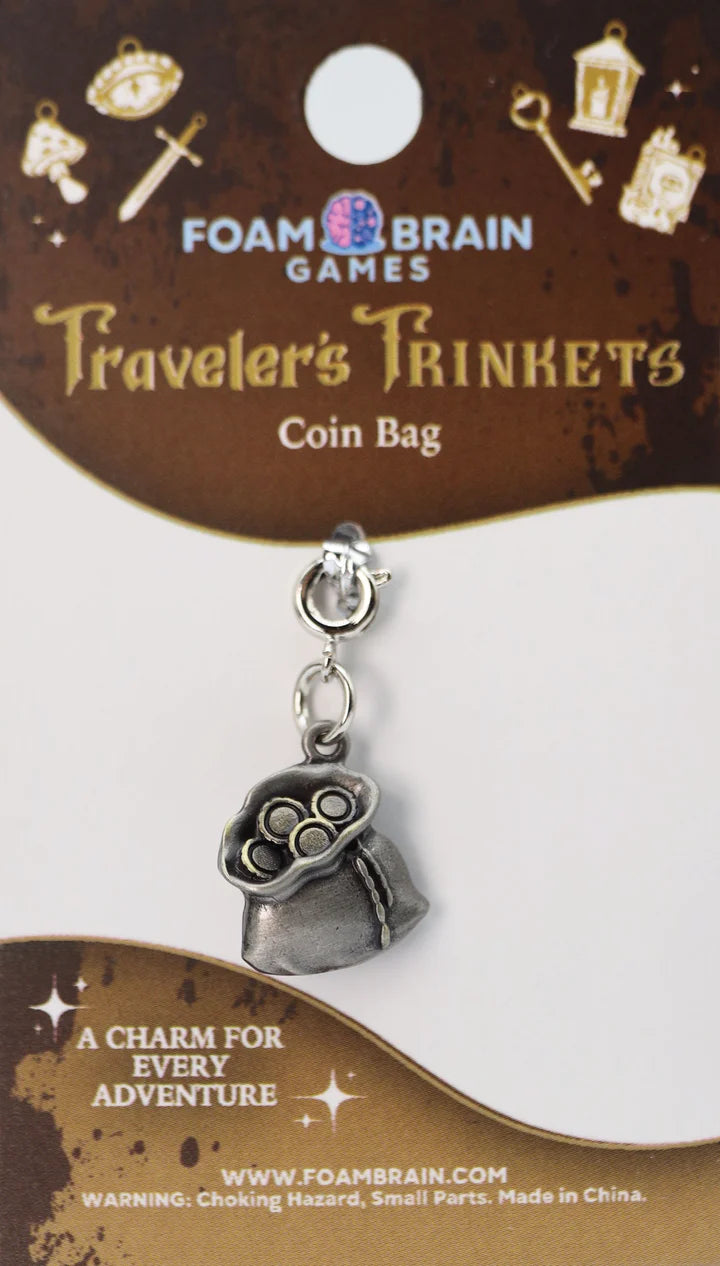Foam Brain Traveler's Trinkets: Coin Bag Charm | Odin's Place
