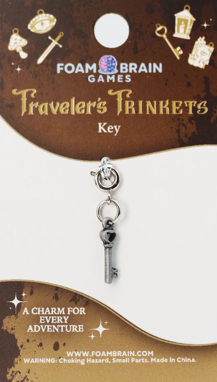 Foam Brain Traveler's Trinkets: Key Charm | Odin's Place
