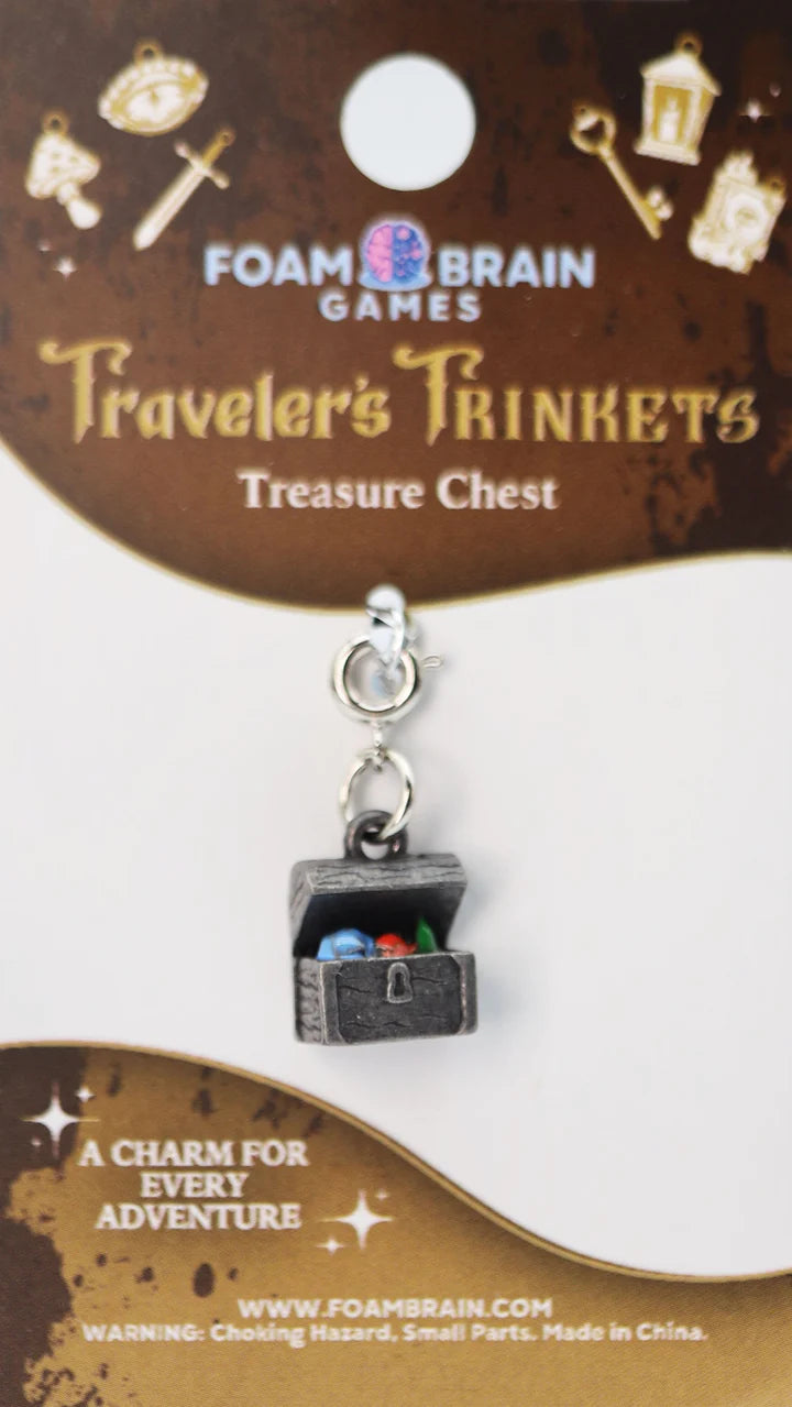 Foam Brain Traveler's Trinkets: Treasure Chest Charm | Odin's Place