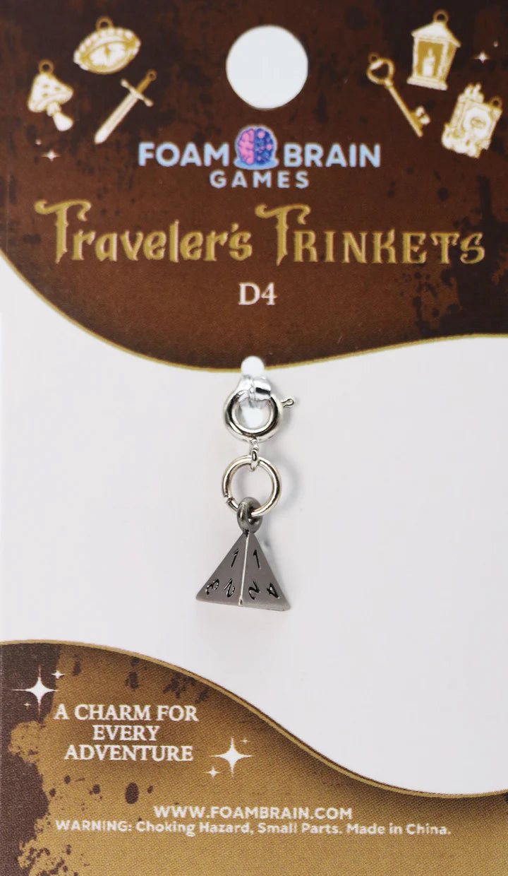 Foam Brain Traveler's Trinkets: D4 Charm | Odin's Place