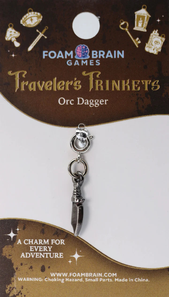 Foam Brain Traveler's Trinkets: Orc Dagger Charm | Odin's Place