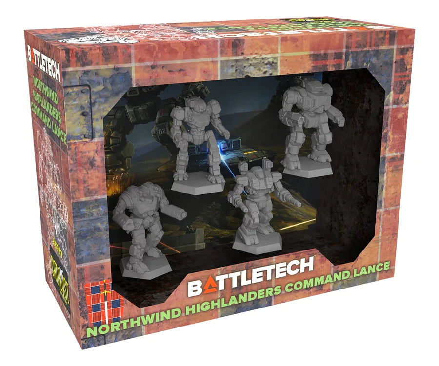 Battletech: Northwind Highlanders Command Lance | Odin's Place