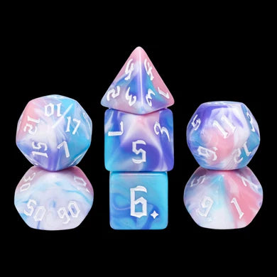 Foam Brain Poly 7 Dice Set Fairy Tale | Odin's Place
