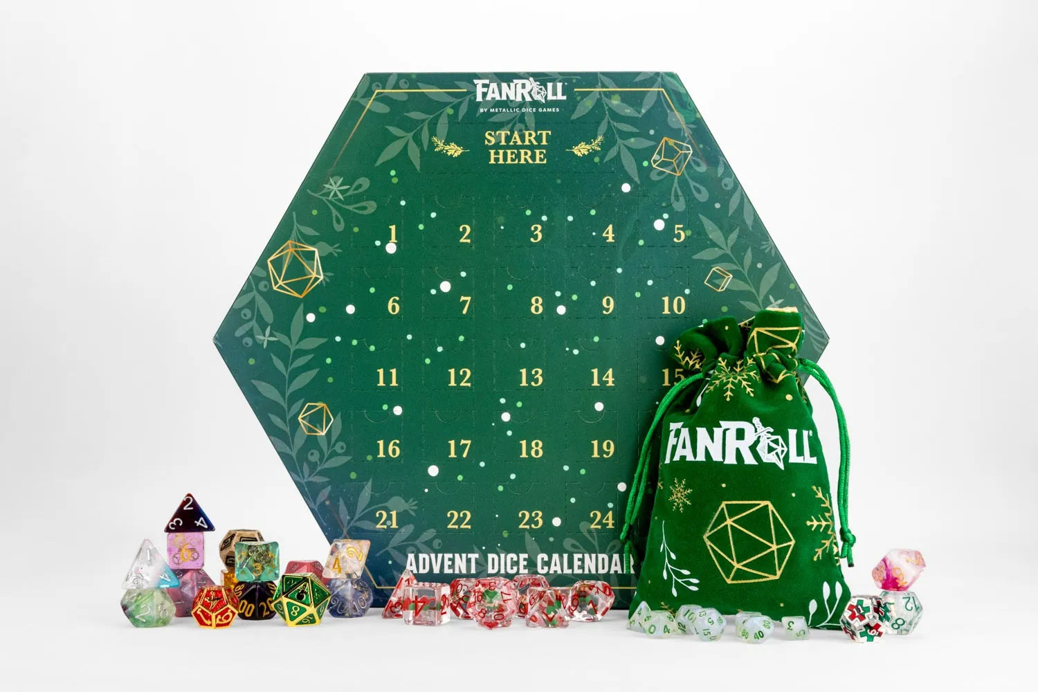 Fanroll Holiday Dice Advent Calendar 2025 | Odin's Place