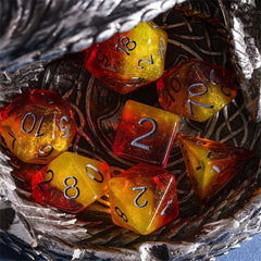 Fiery Sweets RPG Dice Set | Odin's Place