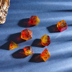 Fiery Sweets RPG Dice Set | Odin's Place