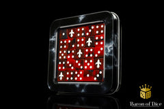Barron of Dice: Fleur De Lis - Red | Odin's Place