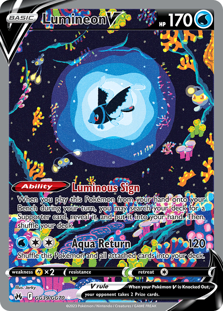 Lumineon V (040/172) [Prize Pack Series Three] | Odin's Place