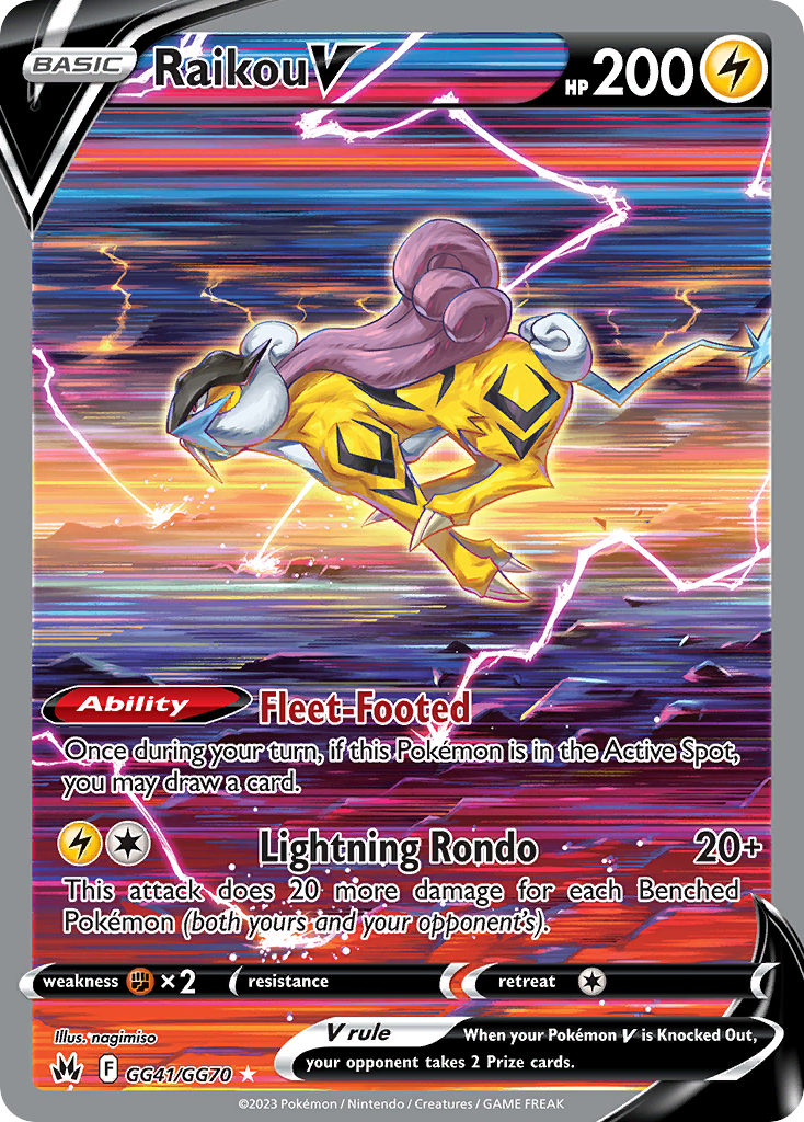 Raikou V (048/172) [Prize Pack Series Three] | Odin's Place