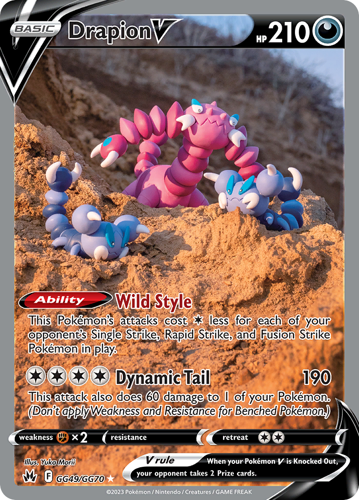 Drapion V (118/196) (Colorless Lugia - Gabriel Fernandez) [World Championships 2023] | Odin's Place