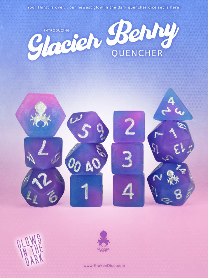 Kraken Dice - Glow In the Dark Sets | Odin's Place