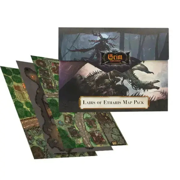 Grim Hollow RPG: Lairs of Etharis Map Pack | Odin's Place