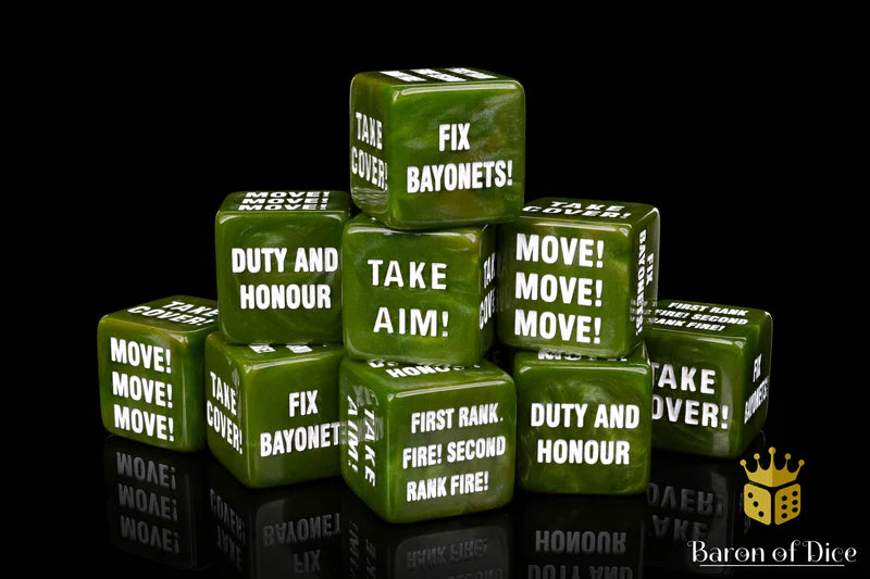 Barron Of Dice: Guard Order Dice Set | Odin's Place