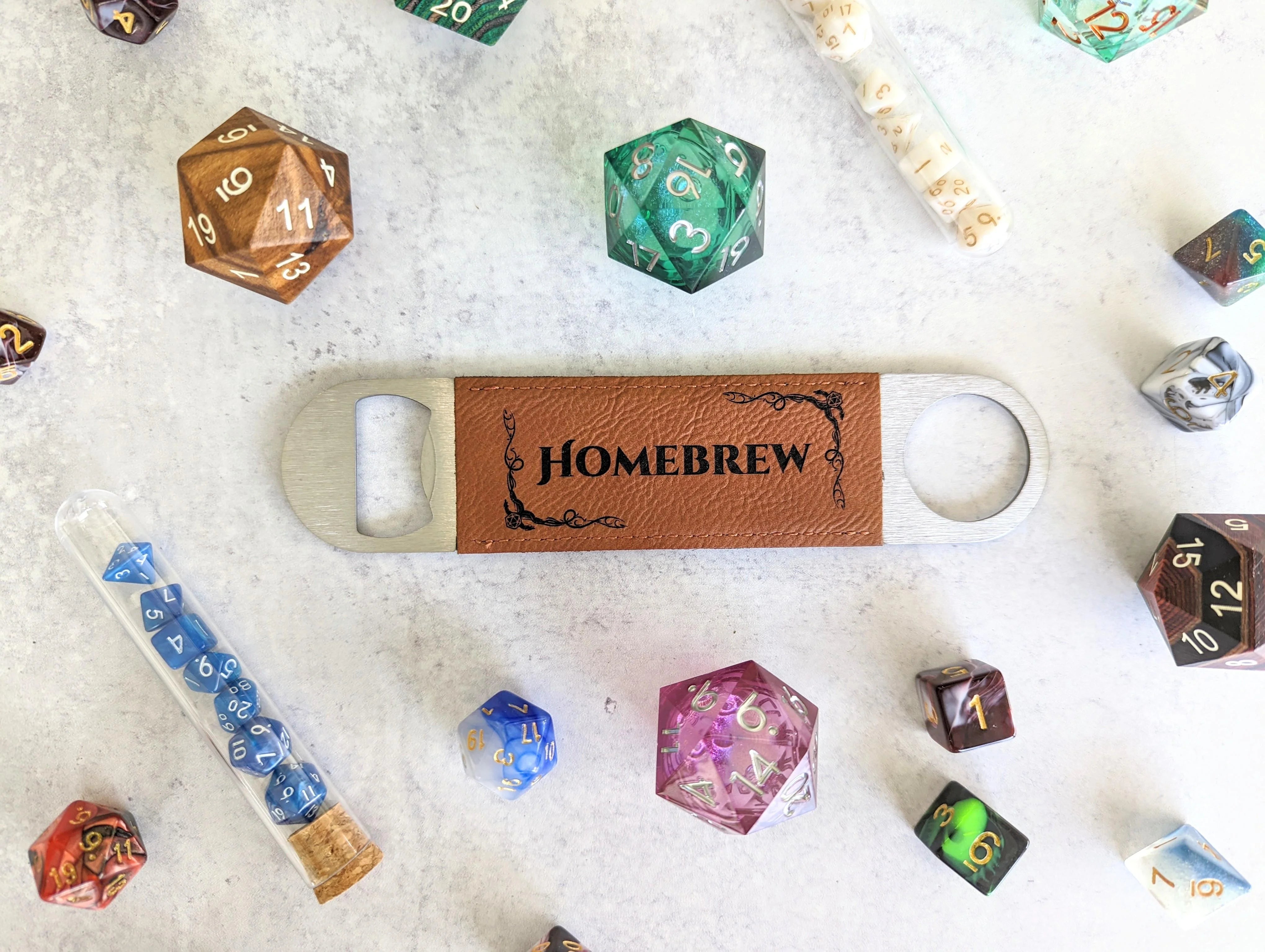 NTSD Leatherette Homebrew - Bottle Opener | Odin's Place