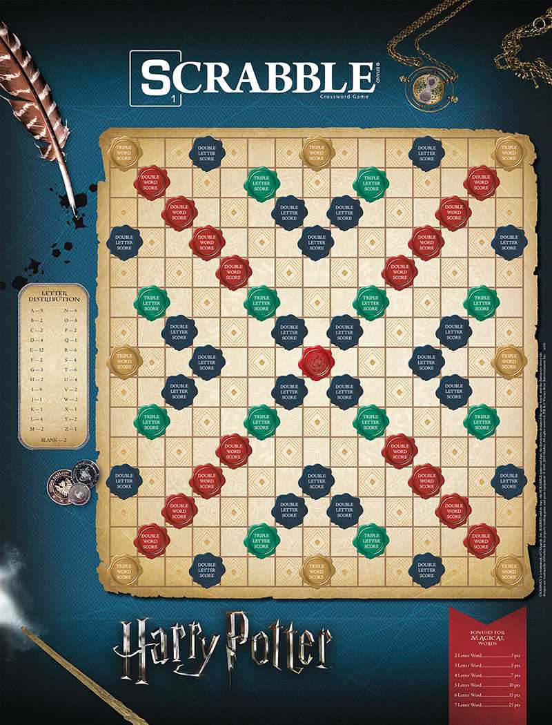 Scrabble: World of Harry Potter | Odin's Place
