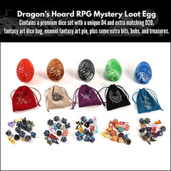 HYMGHO - Dragon's Hoard RPG Mystery Treasure Egg | Odin's Place