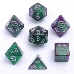 HYMGHO - Wyrmforged Rollers Round Edge Resin RPG Dice Sets | Odin's Place