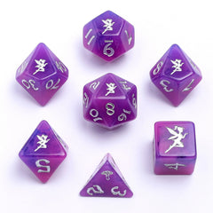 HYMGHO - Wyrmforged Rollers Round Edge Resin RPG Dice Sets | Odin's Place
