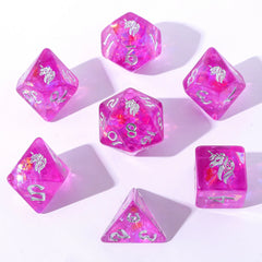 HYMGHO - Wyrmforged Rollers Round Edge Resin RPG Dice Sets | Odin's Place