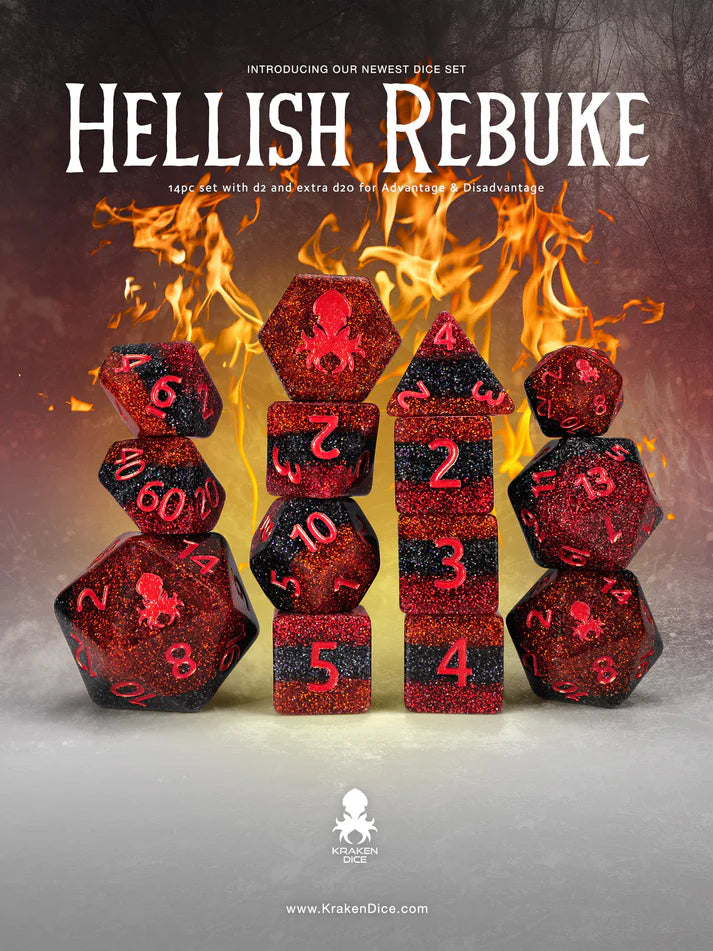 Kraken Dice - Glitter Sets | Odin's Place