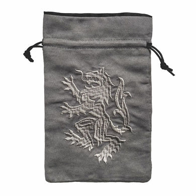 Black Oak Workshop Heraldry Wolf Dice Bag | Odin's Place