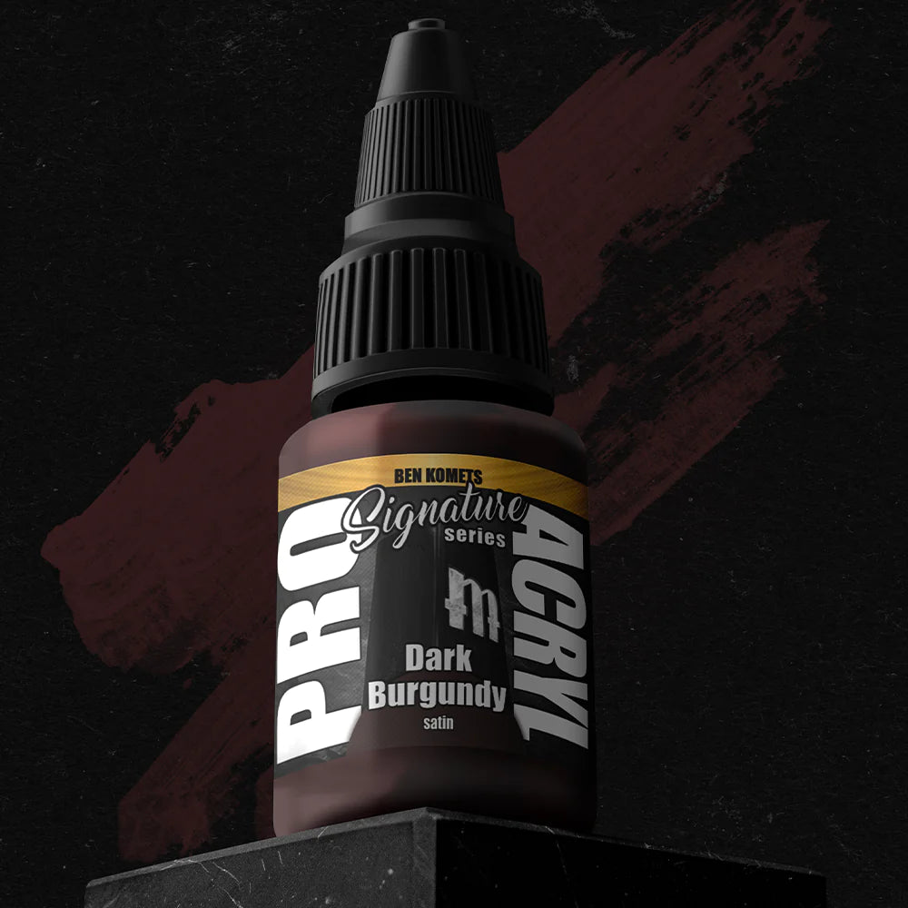Pro Acryl Signature Series Ben Komets: Dark Burgundy | Odin's Place
