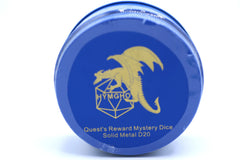 HYMGHO - Quest's Reward Mystery Dice - Solid Metal D20s | Odin's Place