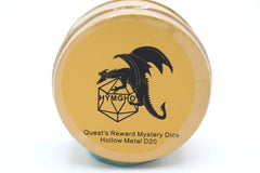 HYMGHO - Quest's Reward Mystery Dice - Hollow Metal D20s | Odin's Place