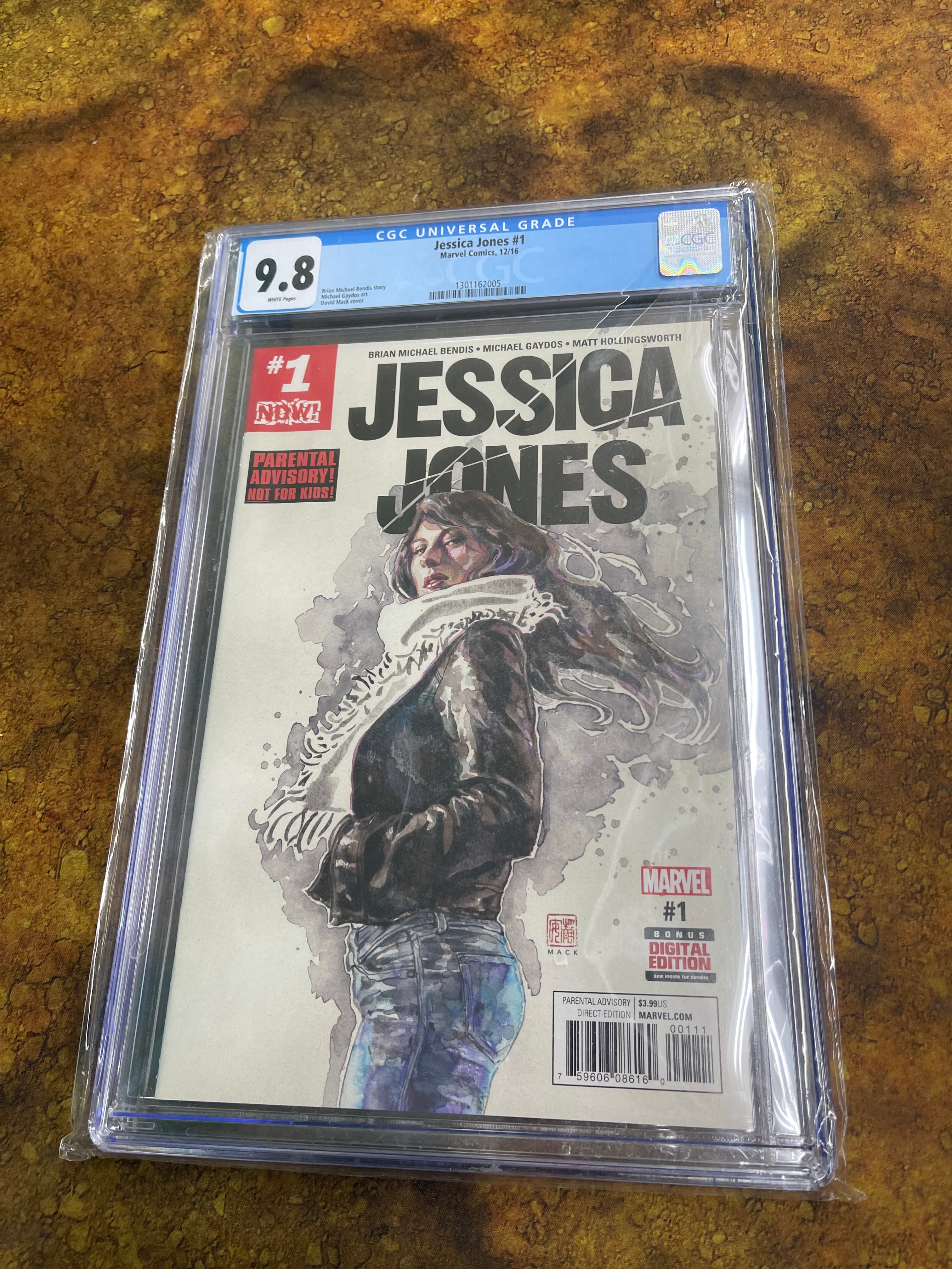 Jessica Jones #1 2016 CGC 9.8 | Odin's Place