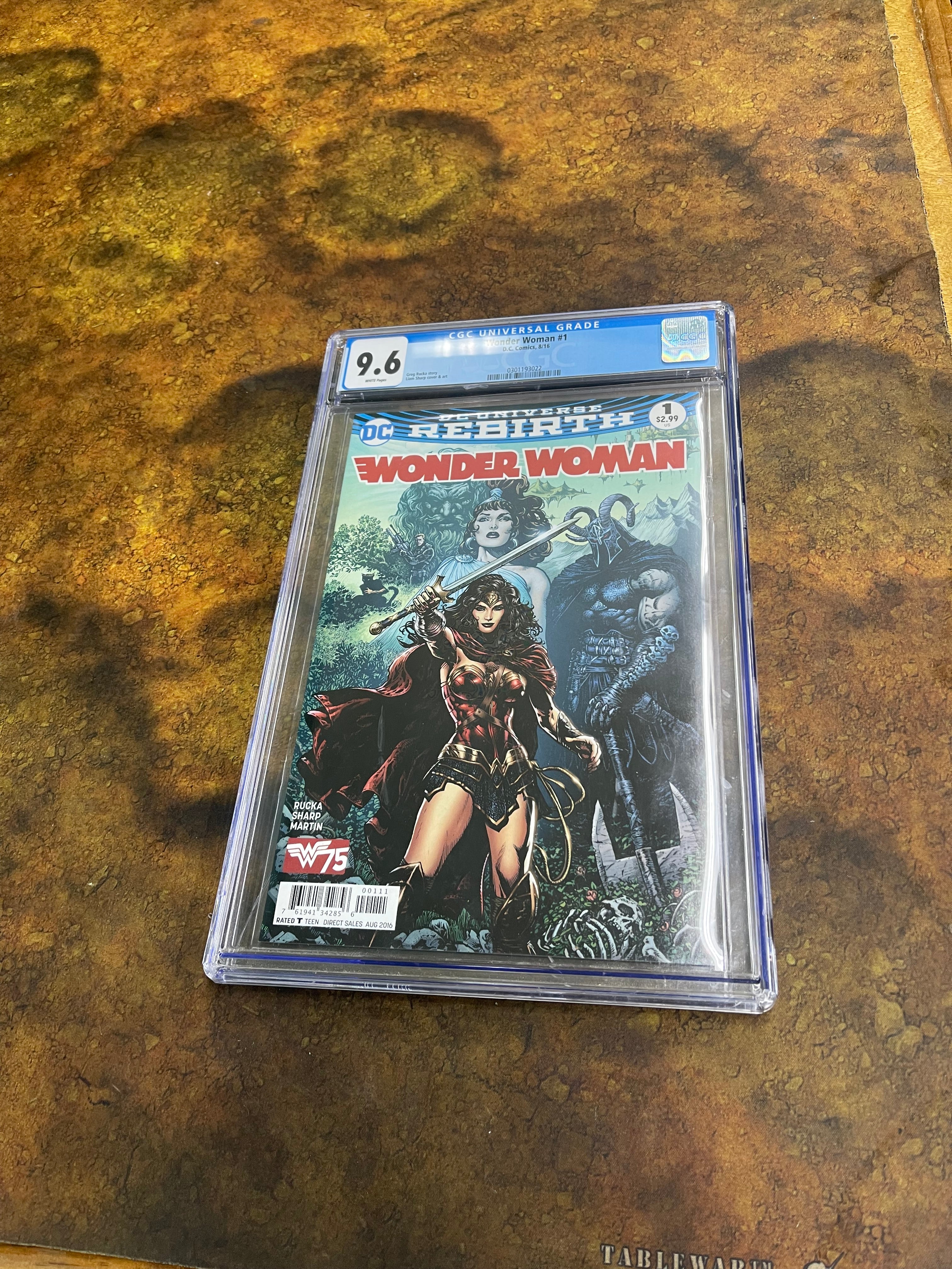 Wonder Woman #1 2016 CGC 9.6 | Odin's Place